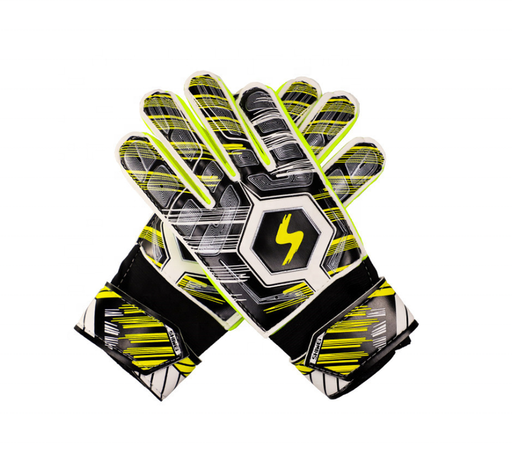 Goalkeeper gloves with fingertips adult children goalkeeper gloves thick latex slippery football training Custom Manufacturing Custom Solutions