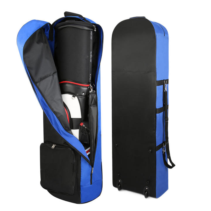 Golf Air bag golf bag with pulley single checked can be folded Golf Bag Wholesale Trade Supplier