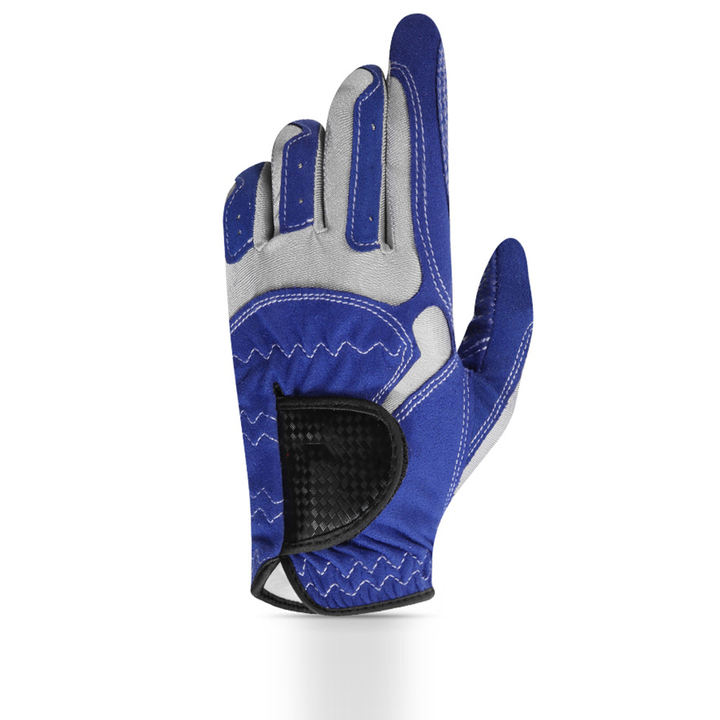 Golf gloves Sports men's gloves Microfiber cloth single non-slip professional full finger gloves China Factory Direct