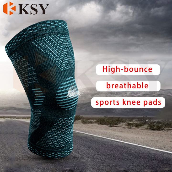 Good Quality Weightlifting Knee Sleeve Compression Knee Support Knee Brace for Running Chinese Wholesale Supplier