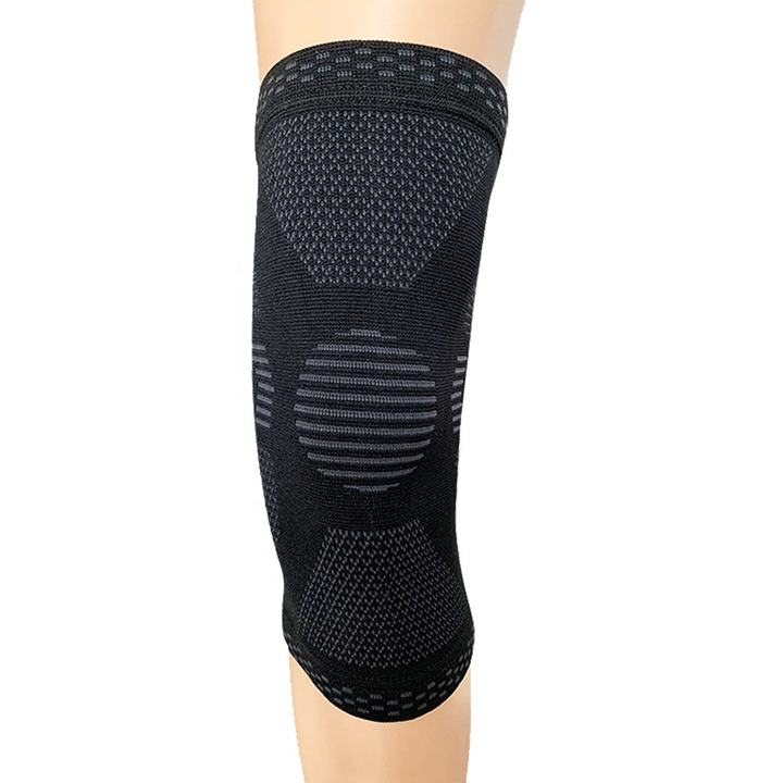 Good Quality Weightlifting Knee Sleeve Compression Knee Support Knee Brace for Running Chinese Wholesale Supplier