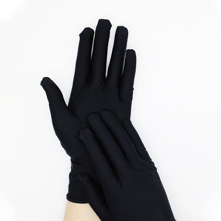 Guide Jewelry gloves High stretch nylon high-end watch and play performance gloves Direct Factory Wholesale