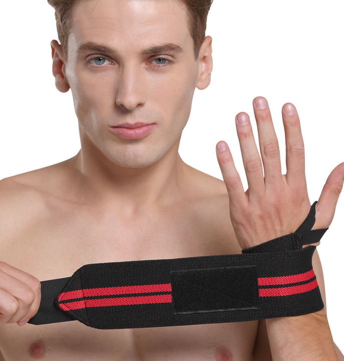 Gym Bodybuilding Weight Lifting Wristbands Elastic Breathable Sport Fitness Wrist Wrap Band Wholesale Factory Customization