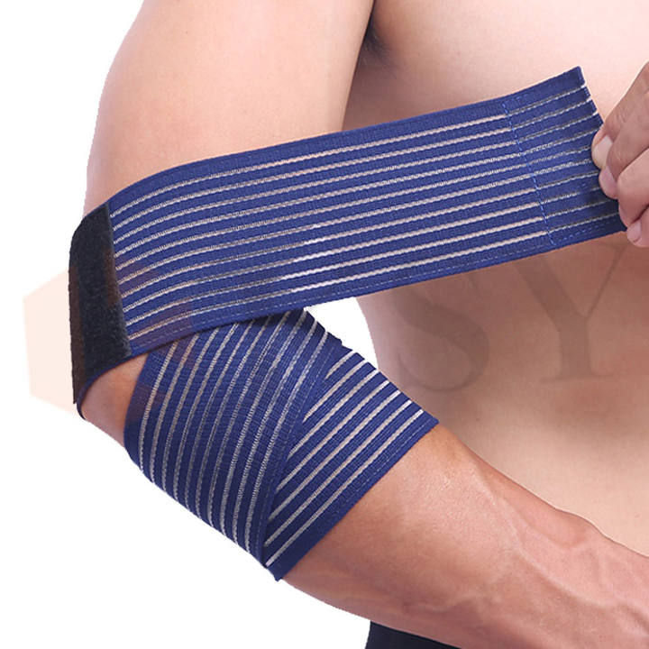 Gym Fitness Elastic Wrist Band Strap weight lift Wrist Support Wraps Bandage Wholesale Supplier