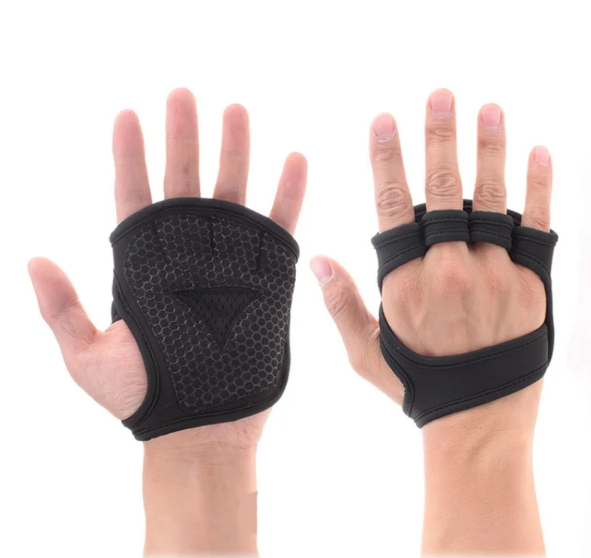 Gym Fitness Gloves Hand Protector Men Women Bodybuilding Workout Power Weight Lifting Training Gloves Dumbbell Grips Pads