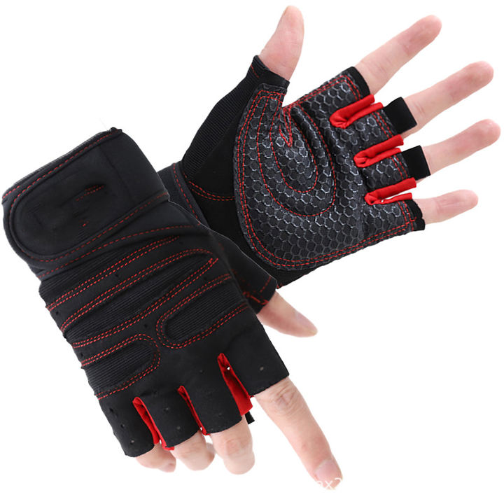 Gym Gloves Fitness Weight Lifting Gloves Body Building Training Sports Exercise Cycling Sport Workout Glove for Men Women