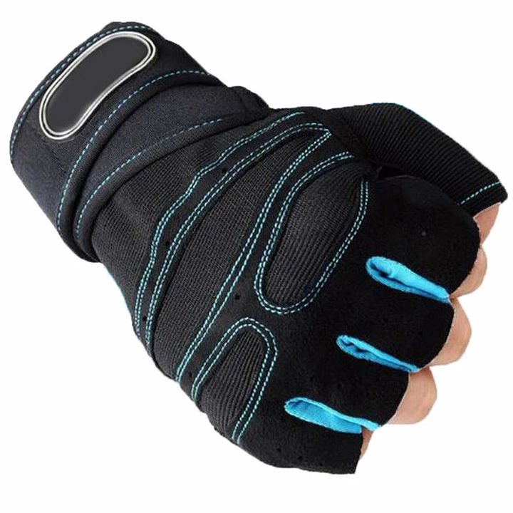 Gym Gloves Heavyweight Sports Exercise Weight Lifting Gloves Half Finger Body Building Training Sport Workout Gloves for Unisex Product Manufacturing