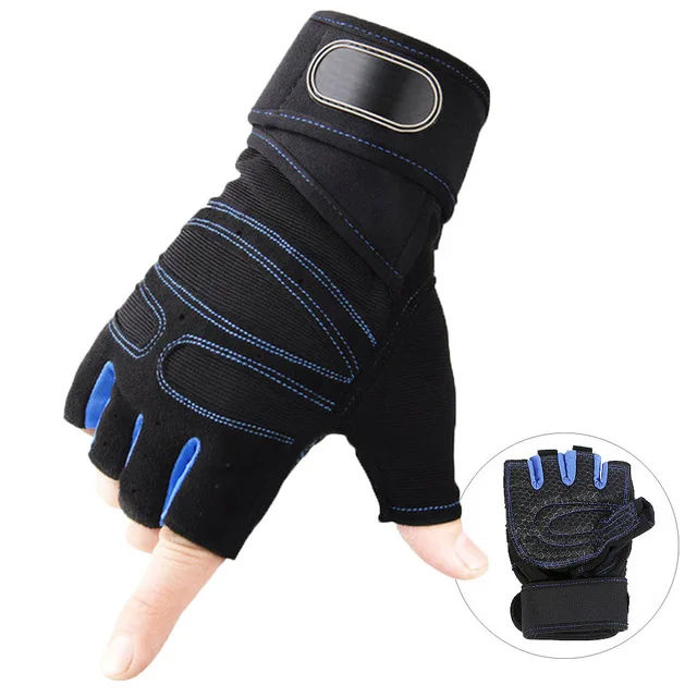 Gym Gloves Heavyweight Sports Exercise Weight Lifting Gloves Half Finger Body Building Training Sport Workout Gloves for Unisex Product Manufacturing
