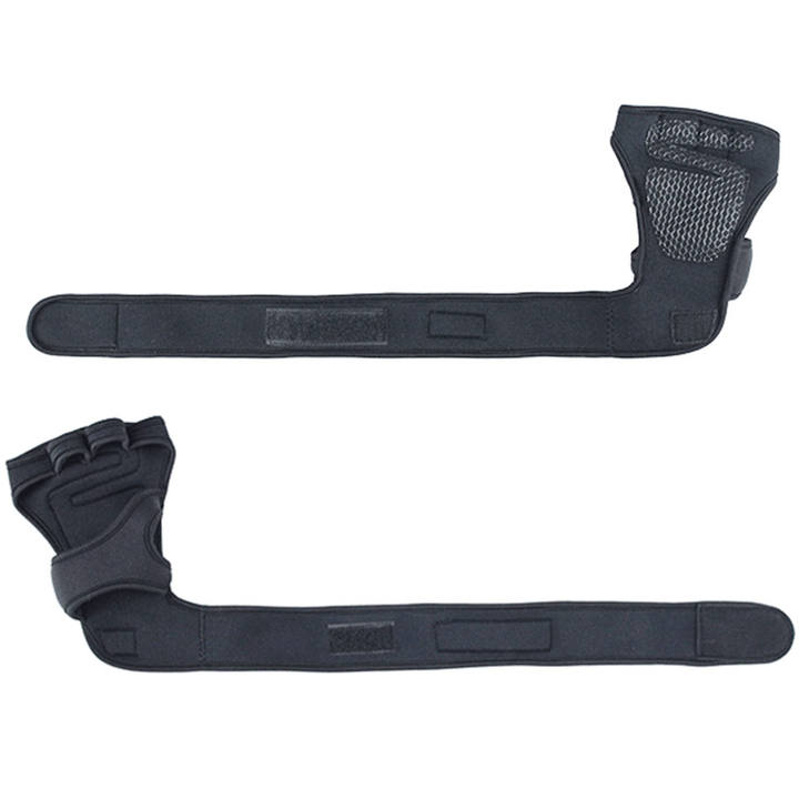 Half finger Fitness gauntlet lifting training Silicone non-slip gloves sport extension twine wrist protector OEM Manufacturer