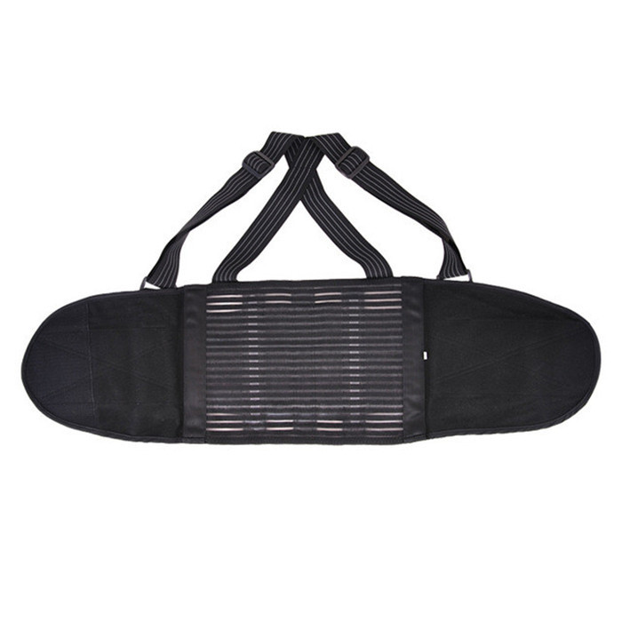 Heavy Lifting Industrial Adjustable Lower Waist Back Support Brace with reflective stripes Factory to Consumer Services