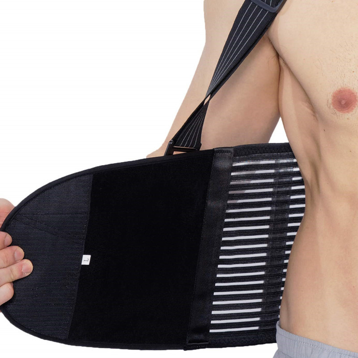 Heavy Lifting Industrial Adjustable Lower Waist Back Support Brace with reflective stripes Factory to Consumer Services