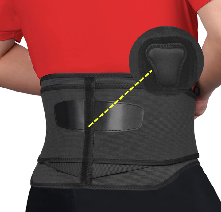 Heavy Lifting Industrial Adjustable Lower Waist Back Support Brace with Removable Pad ODM Manufacturing