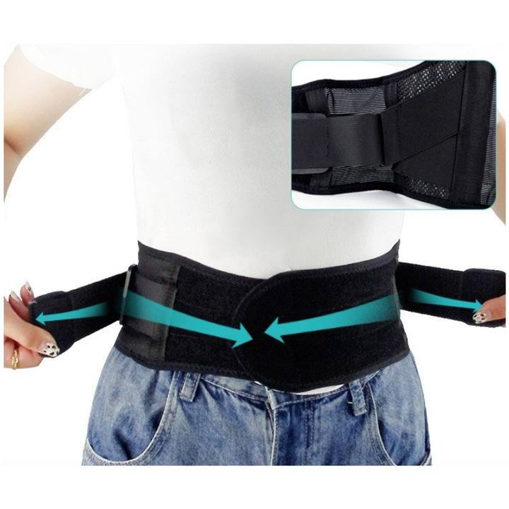 Heavy Lifting Industrial Adjustable Lower Waist Back Support Brace