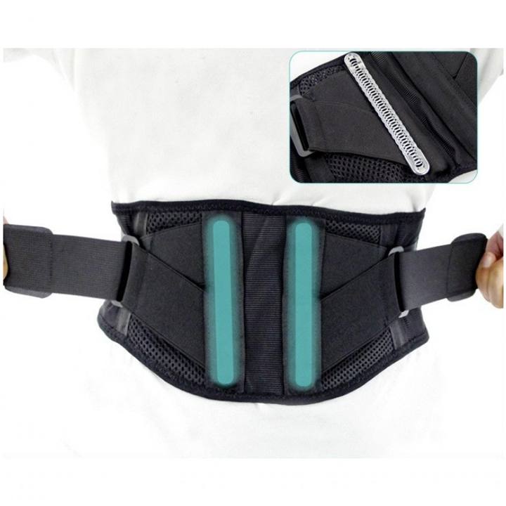 Heavy Lifting Industrial Adjustable Lower Waist Back Support Brace