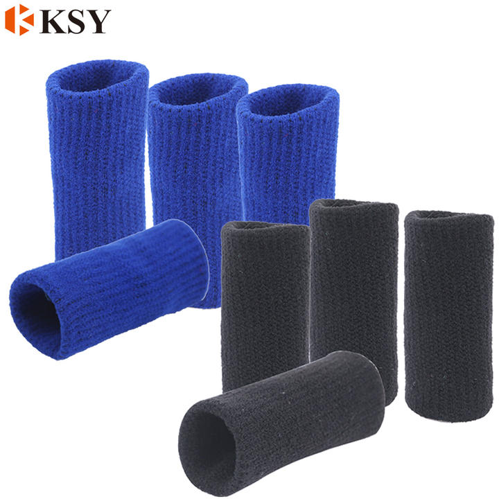 High Elasticn 10 pcs Sports Basketball Flexible Finger Sleeves Wraps Support Brace Protector Direct Supplier Pricing Custom Solutions