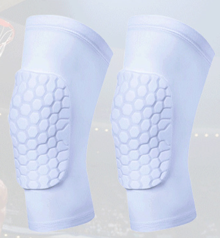 High Quality 1PC Honeycomb Basketball Knee Pads Short Design Compression Leg Sleeves Kneepad Volleyball Protector Brace Support Wholesale Trade Supplier Innovation