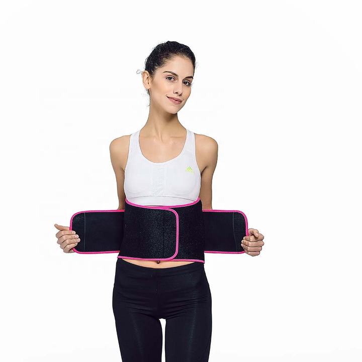 High Quality Adjustable Waist Trainer Belt Neoprene Slimming Tummy Wrap Sweat Waist Trainer Manufacturing Services Export