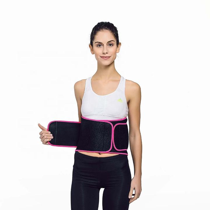 High Quality Adjustable Waist Trainer Belt Neoprene Slimming Tummy Wrap Sweat Waist Trainer Manufacturing Services Export