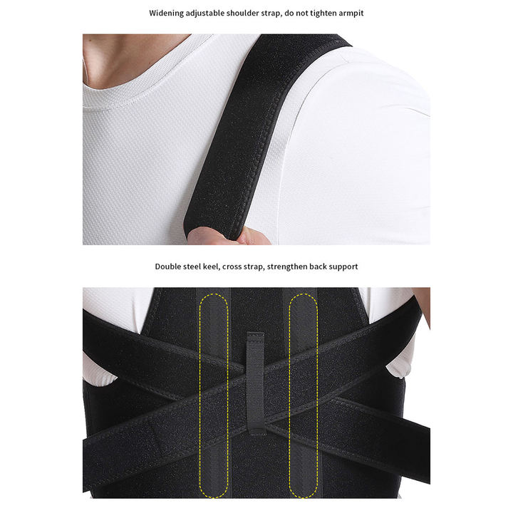 High Quality Back Protector Posture Corrector Spine For Unisex Adjustable Back Support