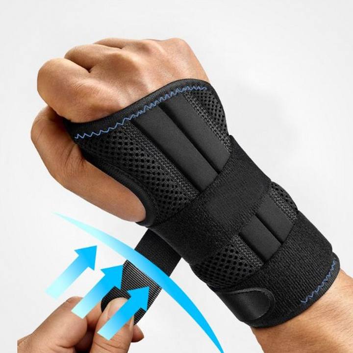 High Quality Breathable Elastic Neoprene Wrist Brace Carpal Tunnel Adjustable Wrist Fracture Brace China Supplier B2B