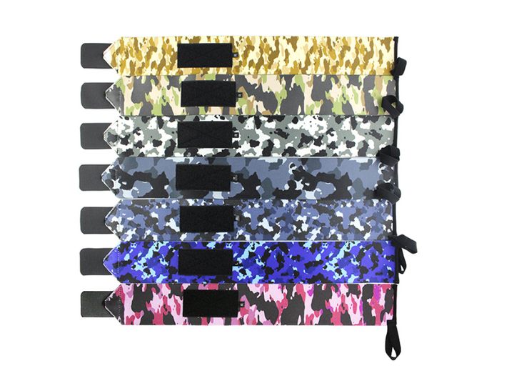 High Quality Camo Wrist Wraps Manufacturer weight lifting wrist straps Factory to Consumer Operations