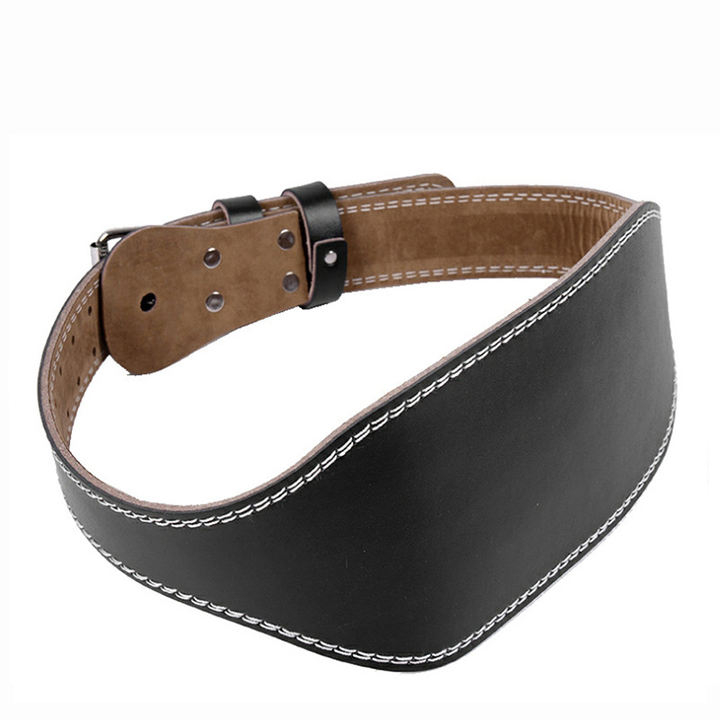 High Quality Wholesale Custom Logo Gym Belt Weightlifting Power Weightlifting Leather Belt OEM Manufacturer