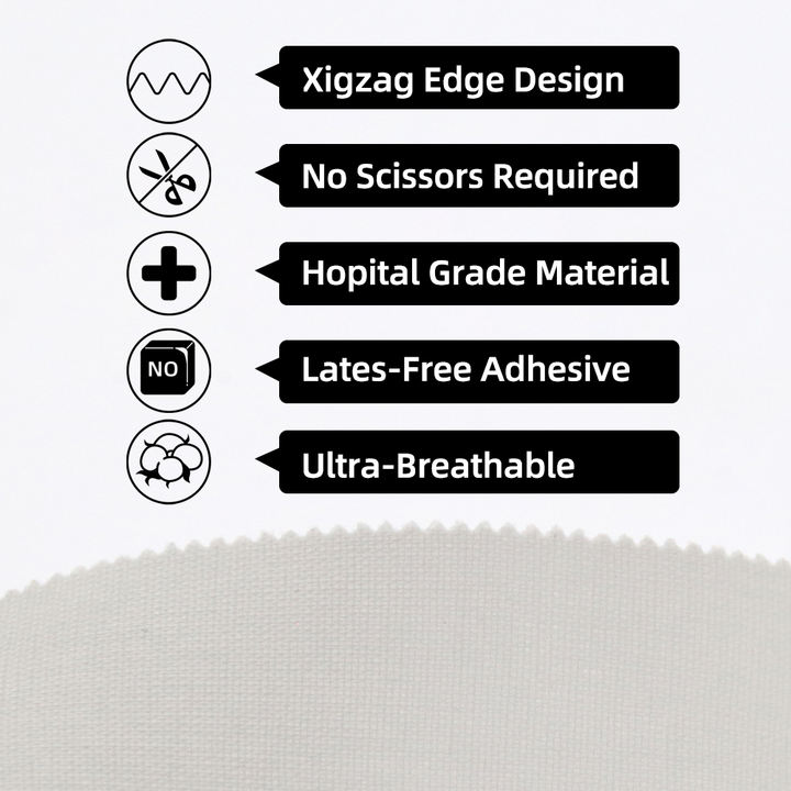 High Quality waterproof white cotton rigid strapping sports Bandage tape for sports support Wholesale Trade Supplier