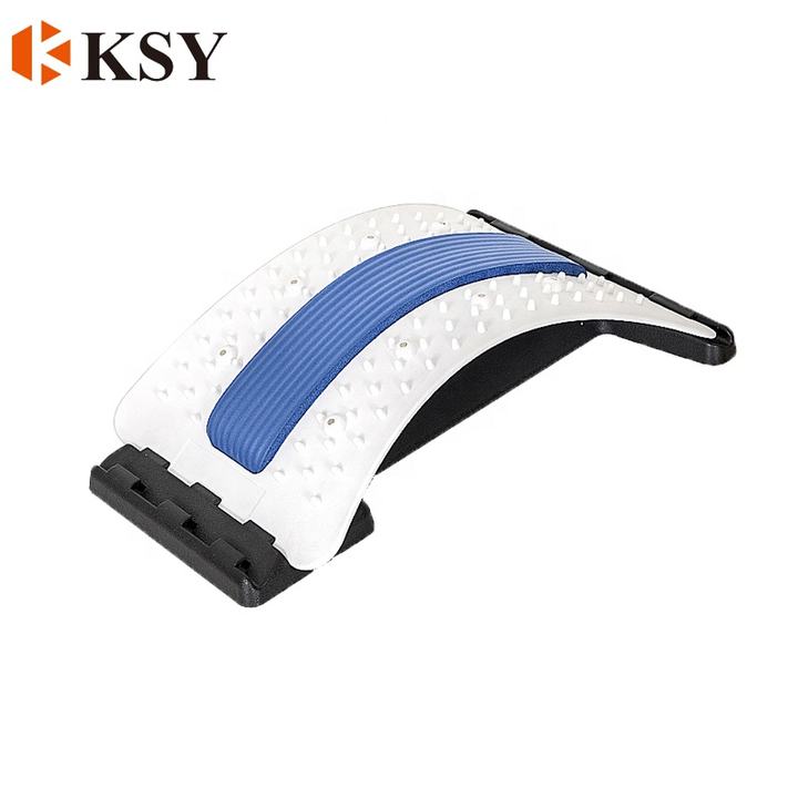 High quality Orthopedic Back Lumbar Support Spine back cracker Acupuncture magnetic therapy Massager Lower Back Stretcher Discounted Bulk Pricing