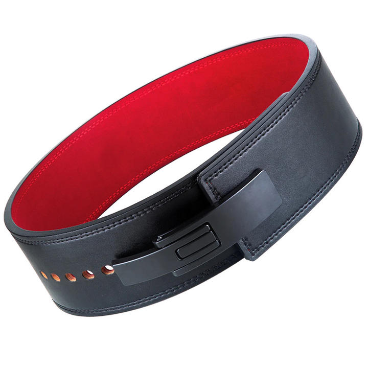 High quality leather waist support belt  Gym Fitness Heavy Duty Leather Weight Lifting Belt for Men Women Powerlifting