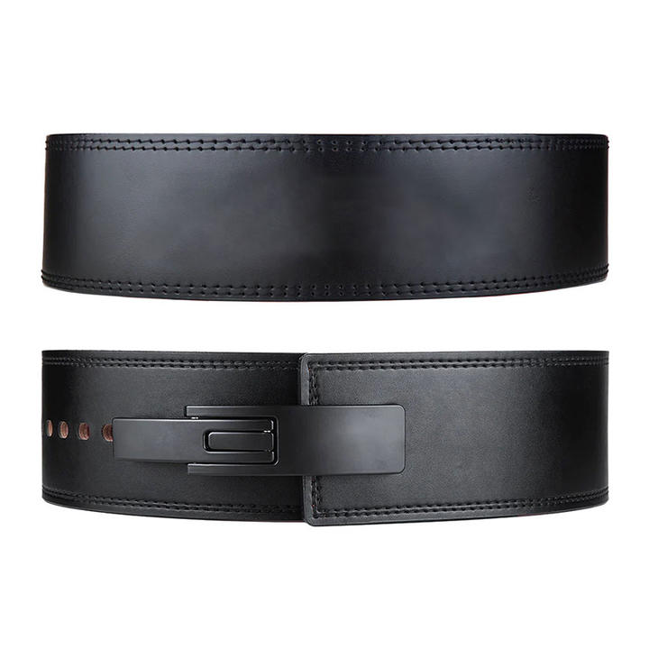 High quality leather waist support belt  Gym Fitness Heavy Duty Leather Weight Lifting Belt for Men Women Powerlifting