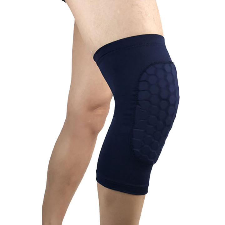 Honeycomb Football Leg Strap Brace Support Pads Calf Compression Sleeve Soccer Shin Guard Direct Trade Wholesale