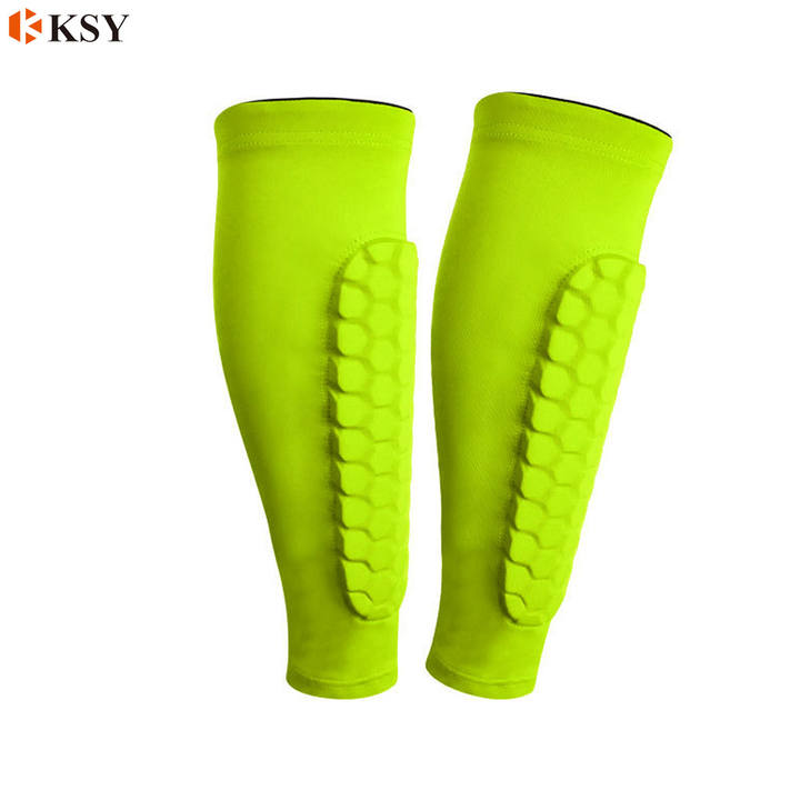Honeycomb Football Shields Soccer Shin Guard Football Legging Shin Pads Leg Sleeves Adult Support Protective Gear Industrial Wholesale Custom Solutions