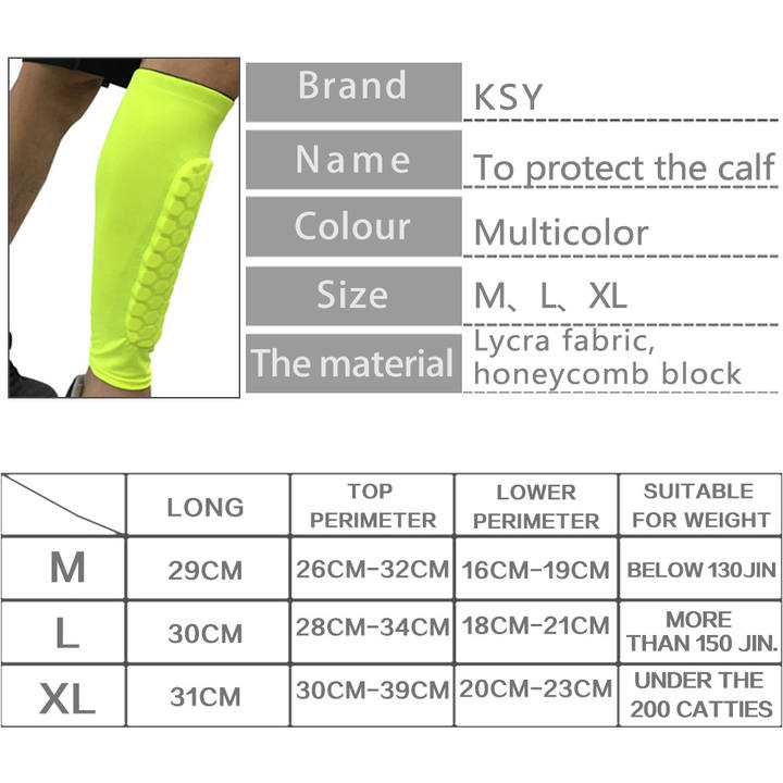 Honeycomb Football Shields Soccer Shin Guard Football Legging Shin Pads Leg Sleeves Adult Support Protective Gear Industrial Wholesale Custom Solutions
