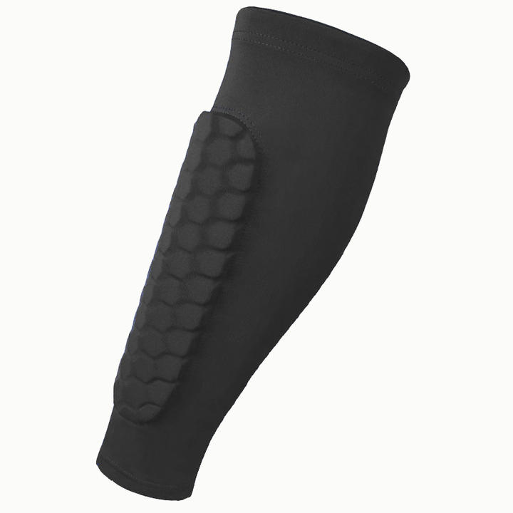Honeycomb leg protectors men's leg pads football anti-collision anti-slip protection fixed equipment leg protectors Wholesale Bulk Supply