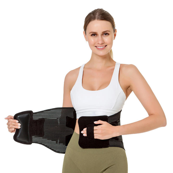 Hot Compress Back Brace for Lower Waist Protector Back Support Belt for Women Men Sciatica Herniated Disc Scoliosis B2B Factory Pricing