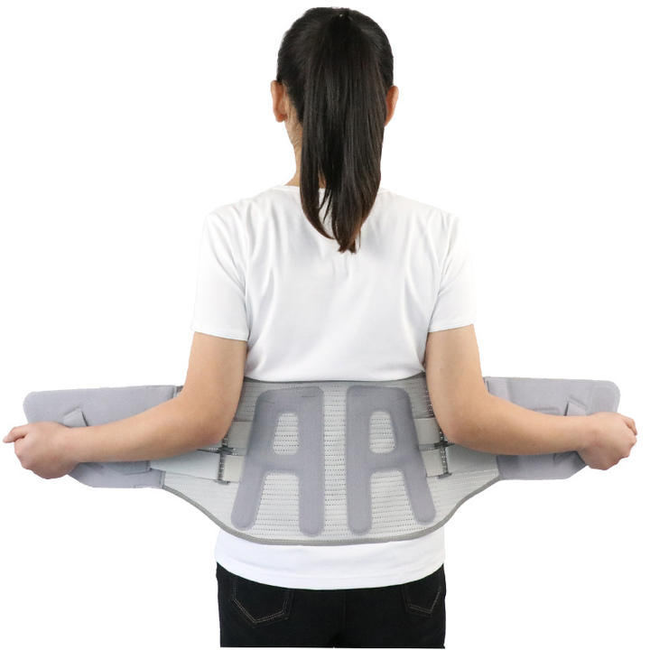 Hot Pressed Working Safety Double Pull Compression Waist Brace Back Pad Lumbar Support Belt China-based Manufacturer