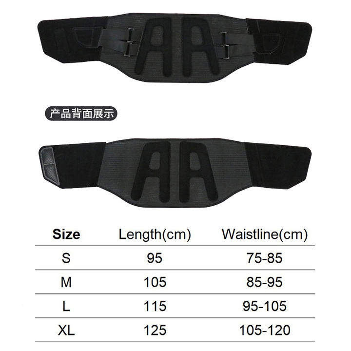 Hot Pressed Working Safety Double Pull Compression Waist Brace Back Pad Lumbar Support Belt China-based Manufacturer