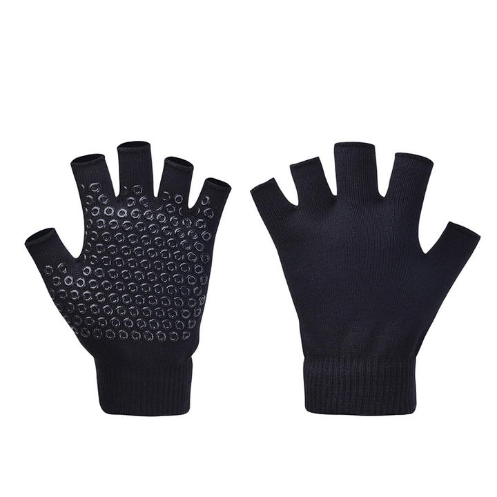 Hot Sale Air Yoga Gloves Women Gym Fitness Non Slip Training Workout Bodybuilding Pilates Sports Half Finger Hand Protector Rapid Production Solutions