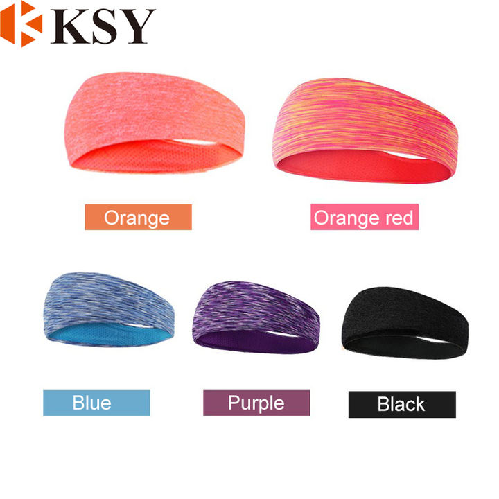 Hot Sale Workout Yoga Sport Hat Sweatband Headband Sweat Bands Wholesale Supplier