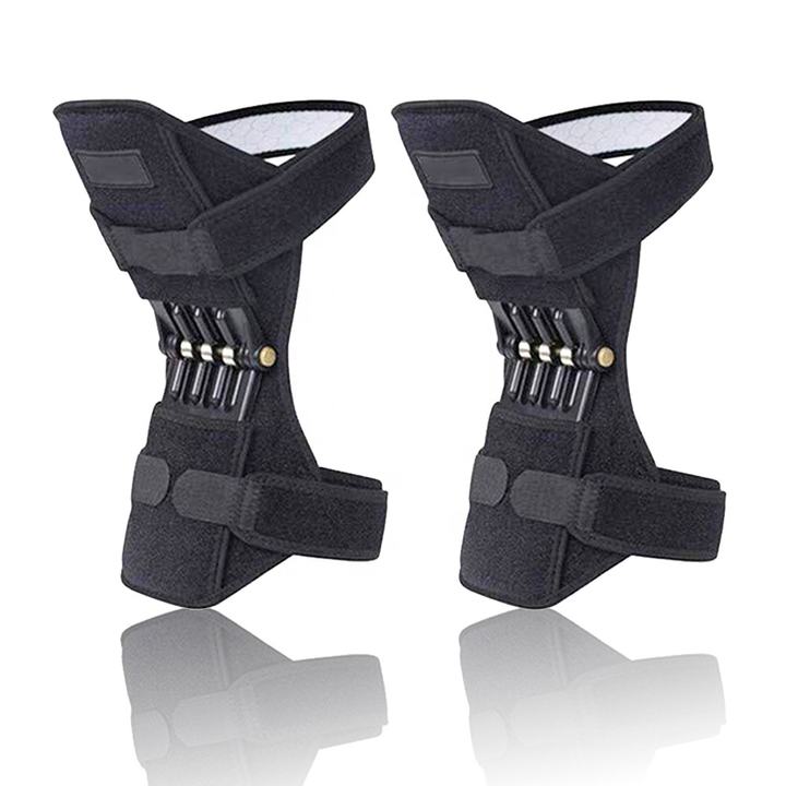 Hot Sales Breathable Knee Support Force Patella Booster Powerful Spring Knee Brace For Joint Pain Relief