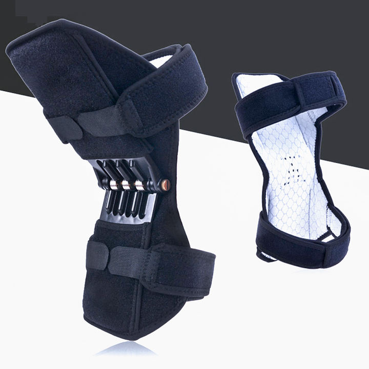 Hot Sales Breathable Knee Support Force Patella Booster Powerful Spring Knee Brace For Joint Pain Relief