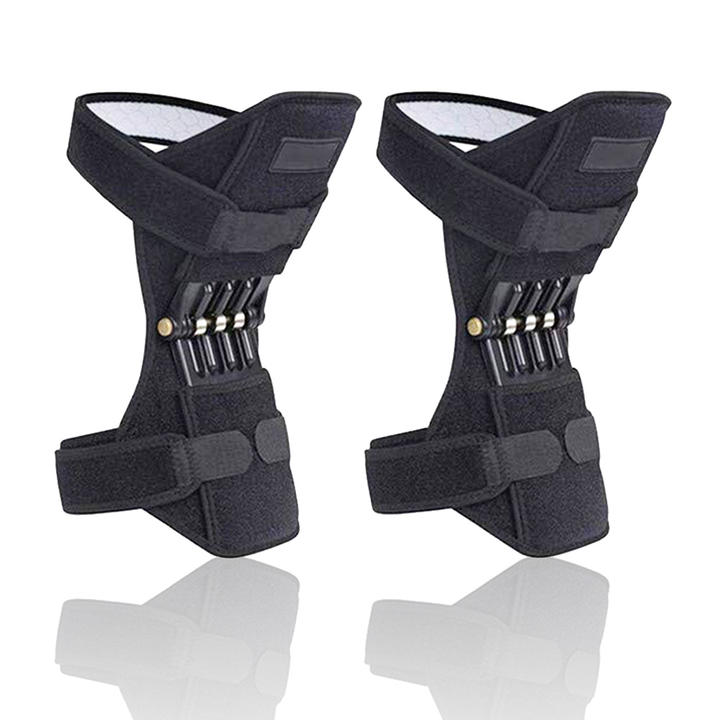 Hot Sales New Design Powerful Spring Knee Support Patella Protector Breathable Knee Pads for Knee Pain Relief Overseas Manufacturing