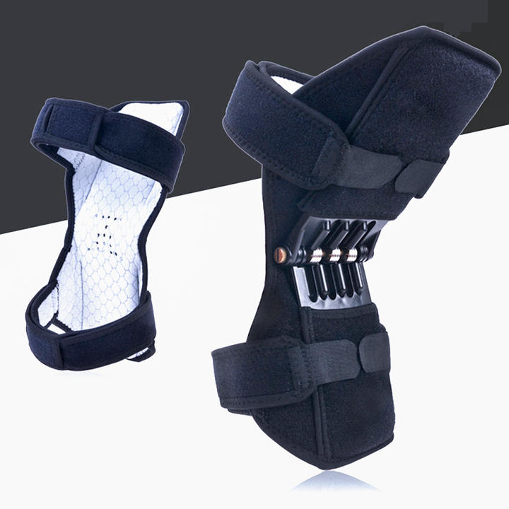 Hot Sales New Design Powerful Spring Knee Support Patella Protector Breathable Knee Pads for Knee Pain Relief Overseas Manufacturing