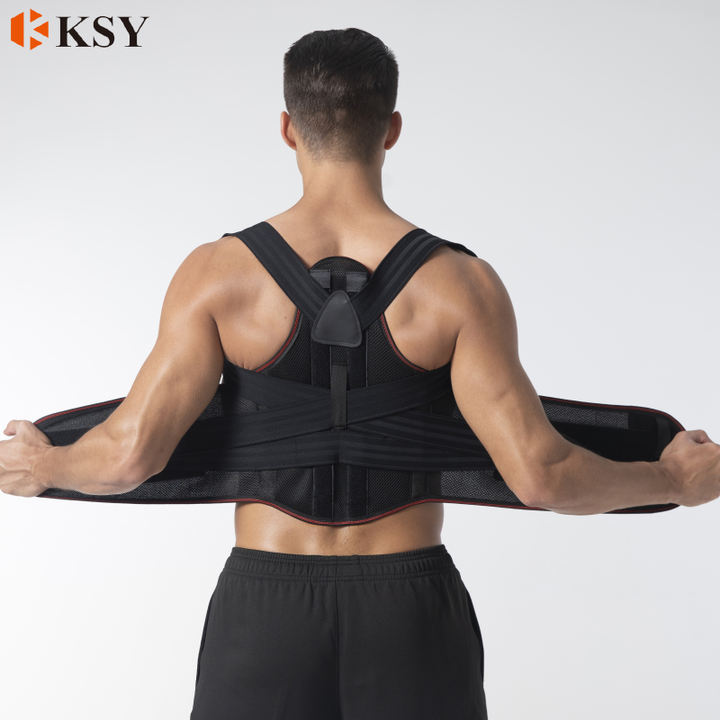 Hot Selling Factory Direct Sale Back Support Straightener Brace Posture Corrector Back Lumbar Belt China Bulk Supplier Customization