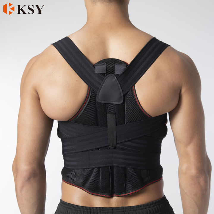 Hot Selling Factory Direct Sale Back Support Straightener Brace Posture Corrector Back Lumbar Belt China Bulk Supplier Customization