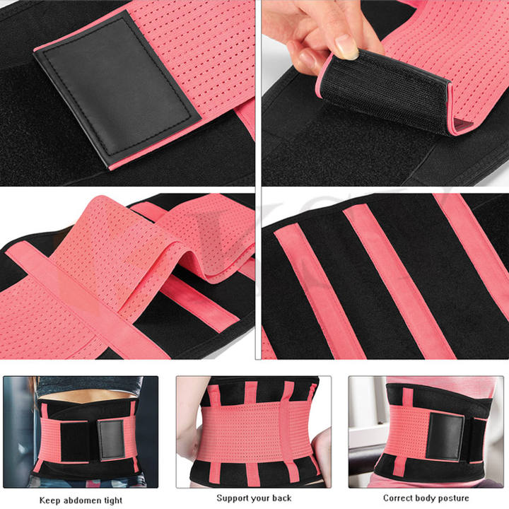 Hot Selling Neoprene Adjustable Working Lumbar Protector Waist Support Belt Factory to Consumer Hub