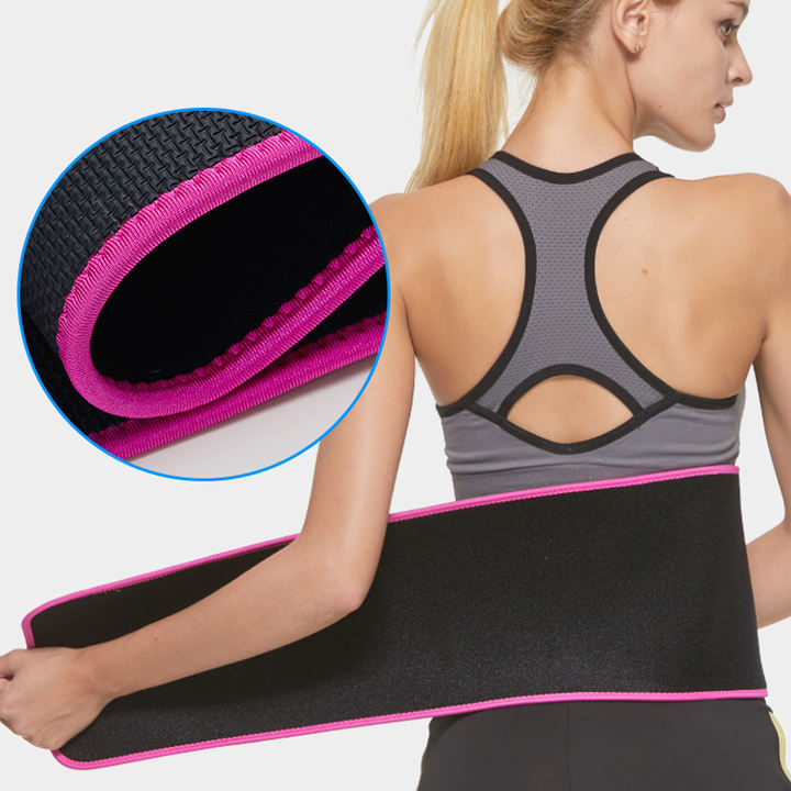 Hot Selling Sweat Belt Waist Trimmer Slimming Band Weight Loss Sport Fitness Waist Trainer Belt Mass Wholesale Innovation