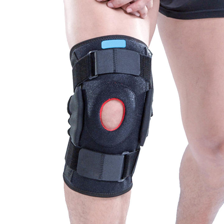 Hot sale Breathable Folding Plate Ssteoarthritis Orthopedic Hinged Knee Brace Support Mass Market Wholesale Customization