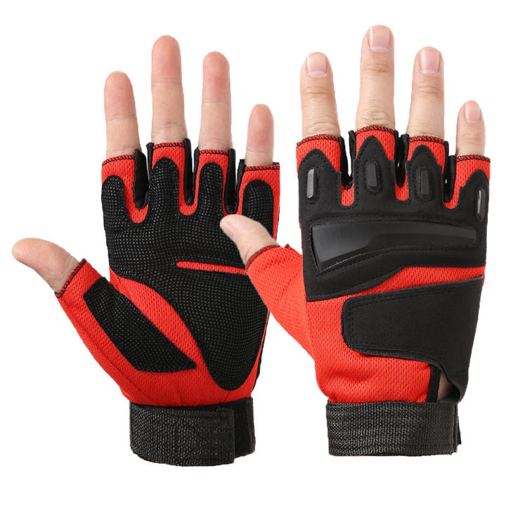 Hot sale Half Finger Men's Gloves Outdoor Gloves Sports Shooting Hunting  Motorcycle Cycling Gloves