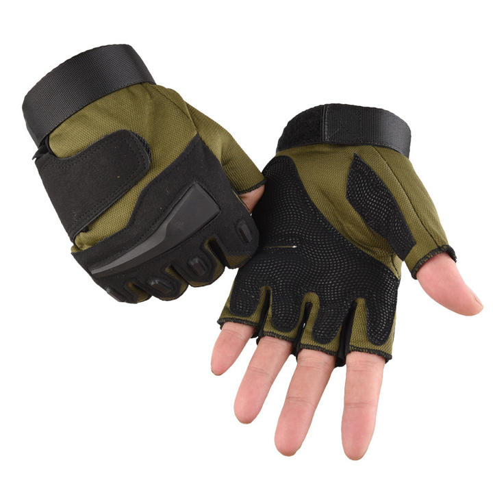 Hot sale Half Finger Men's Gloves Outdoor Gloves Sports Shooting Hunting  Motorcycle Cycling Gloves